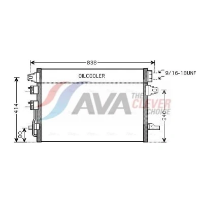 Imagen de PRASCO CR5088 Condensador 15,3 Aluminio 752 R 134 a CHRYSLER: VOYAGER 4