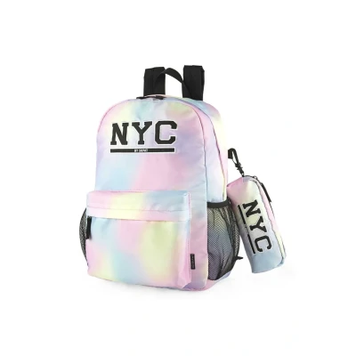 Imagen de Skpat NYC SET Mochila de senderismo para niños, Talla: One Size, Tie dye