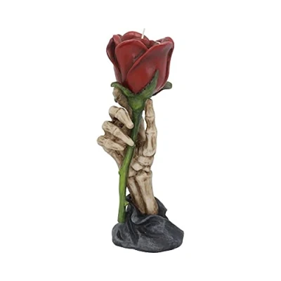 Imagen de Nemesis Now Eternal Flame Portavelas (Resina, 20,5 cm), Color Rojo