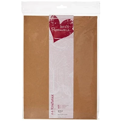 Imagen de Papermania Papel de estraza DIN A4 (280 g, 25 Unidades)