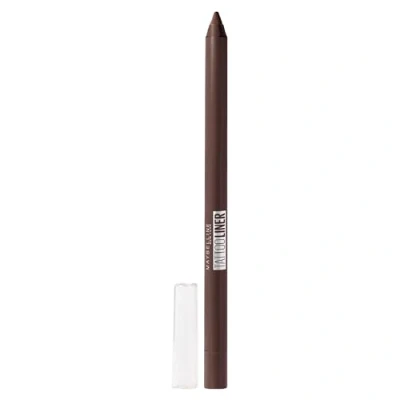 Imagen de Maybelline New York, Tattoo Liner, Lápiz de Ojos Semi permanente, Waterproof, No transferible, Tono: 910 Bold Brown, Marrón Oscuro, 1.3 gr