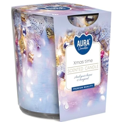 Imagen de OLIMARI Vela perfumada (120 g, cera 7 x 8 cm, 22 h Noel (N3253 XMAS Time)
