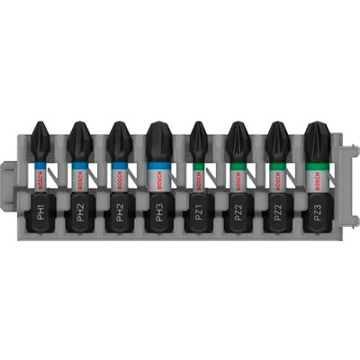 Imagen de Bosch Punta de atornillar Impact PH 1,2 x 3,3, PZ 2 2,3, 25 mm: Insert, Negro, Small