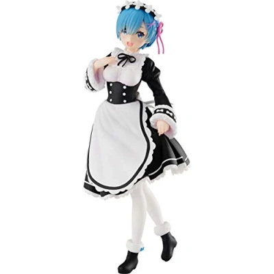 Imagen de Rem Ice Season Ver. Fig 17 cm re:Zero sliaw Pop up Parade re Run 4580416942881