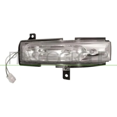 Imagen de PRASCO MZ8027416 Intermitente blanco Espejo retrovisor izquierdo, exterior MAZDA: 5