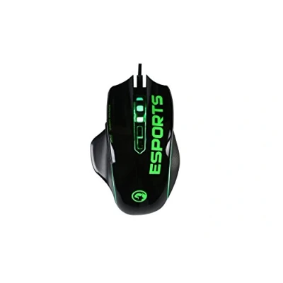 Imagen de Raton Gaming Led Scorpion, 6 Colores, 7 Botones, Ma g938 Gn, Verde