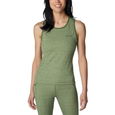 Imagen de Columbia Hike II Performance Tank, Camiseta de Tirantes Anchos Mujer, Canteen Heather,
