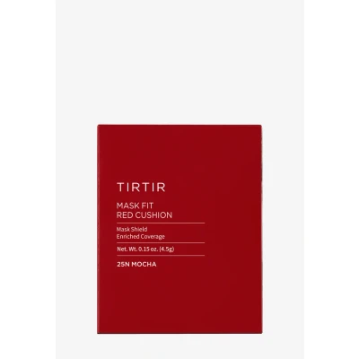 Imagen de TIRTIR Base de maquillaje Red Cushion Mask Fit (25N Mocha, 0.15 onzas líquidas)