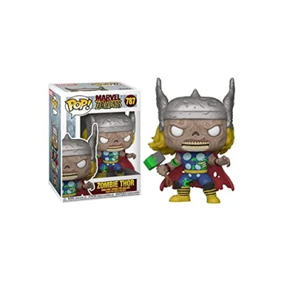 Imagen de Funko Pop! Marvel: Marvel Zombies Thor Figura de Vinilo Coleccionable Idea Regalo Mercancia Oficial Juguetes para Niños y Adultos Comic Books Fans Muñeco Coleccionistas