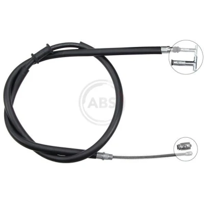 Imagen de A.B.S. K13952 Cable de Freno Mano 1428 Discos para dirección izquierda/derecha FORD: FIESTA 6, AUDI: A3 Cabrio