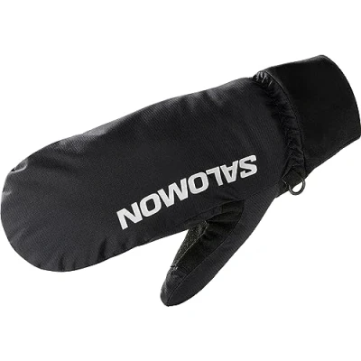 Imagen de Salomon Cross Winter Training Guantes para Entrenar Unisex, Calidez, Ajuste preciso, Protección, Deep Black, S