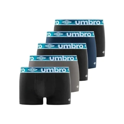 Imagen de UMBRO Boxer Umb/1/Bcx5/Class, Bóxer Negro 2830, L, Hombre (pack de 5)