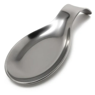 Imagen de MGE Reposacucharas de Cocina Acero Inoxidable Reposa Cucharas Soporte Apoya Descanso para Utensilios Posa en Inox