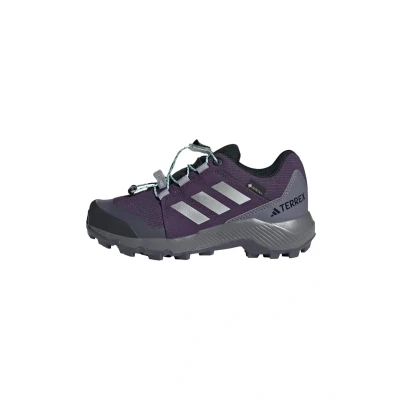 Imagen de adidas Terrex Gore Tex Hiking Shoes Kids, Zapatos de Senderismo Unisex niños, Aurora Plum/Silver Metallic/Semi Flash Aqua, 29 EU