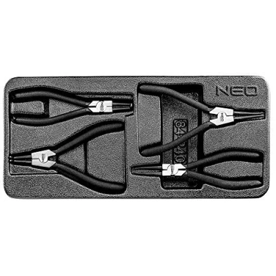 Imagen de NEO TOOLS 84 240 Módulo herramientas 4 Acero cromo vanadio recto, en forma de ángulo
