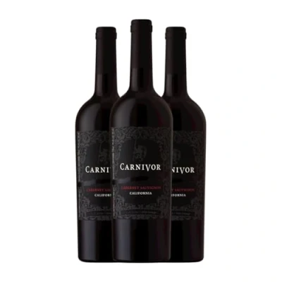 Imagen de Carnivor Cabernet Sauvignon California 75 cl Vino tinto (Caja de 3 Botellas cl)