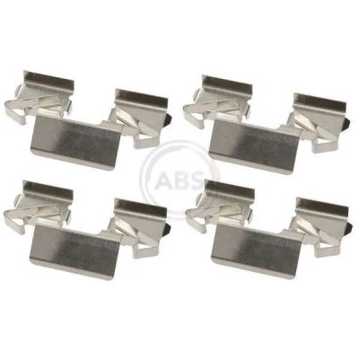 Imagen de A.B.S. 1714Q Kit de accesorios, pastillas frenos MITSUBISHI: Lancer 6 Limousine, Carisma Hatchback