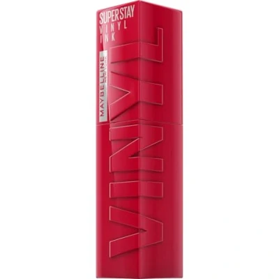 Imagen de Maybelline New York Superstay Vinyl Ink, Pintalabios Efecto Vinilo, Vinilo Fijo, Larga Duración, Tono 50 Wicked