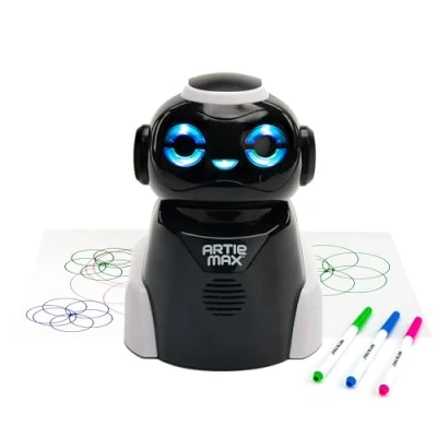 Imagen de Learning Resources Artie Max, el robot para codificar y dibujar , juguetes de STEM, niños, los aprenden Blockly, Snap, JavaScript, Python C++, 8+ años edad