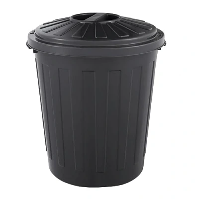 Imagen de keeeper Cubo polivalente con tapa cerrable, Pequeño, Plástico resistente (PP), 7 l, Grafito
