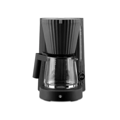 Imagen de Alessi Coffee Maker Plissé black Michele De Lucchi 1.5 liters MDL14 B