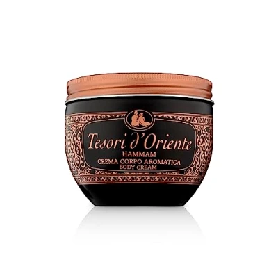 Imagen de TESORI D&#039;ORIENTE Vaso hammam 300 ml. Crema para el cuerpo
