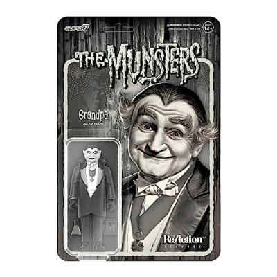 Imagen de SUPER7 Figura de reacción The Munsters: Grandpa (Escala Grises)