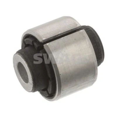 Imagen de SWAG 30 94 5860 Silentblock Brazo de Suspension exterior, Eje trasero izquierda, trasero, derecha caucho ranurado Rodamiento metal