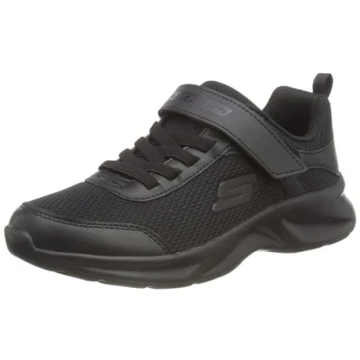 Imagen de Skechers Dynamatic, Zapatos Deportivos Niños, Black Textile / Synthetic Trim, 33 EU