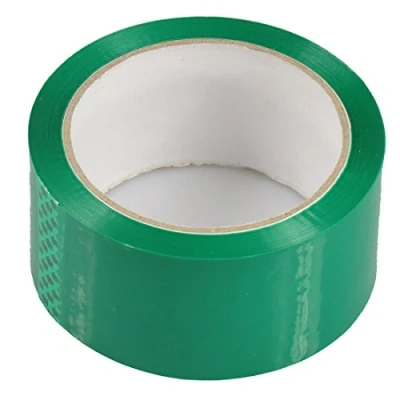 Imagen de triplast 48 mm x 66 m, bajo nivel de ruido embalaje cinta embalar, color verde (Pack 12)