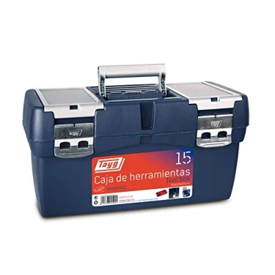 Imagen de Tayg 115004 Caja herramientas plástico n. 15, Azul, 500 x 258 255 mm