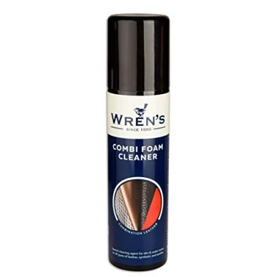 Imagen de Espuma Limpiadora, Quitamanchas para Cuero, Textil, Lona, Zapatos, Botas, Bolsos, Accesorios, WREN’s Combi Foam Cleaner, 150 ml