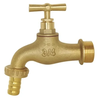 Imagen de SOMATHERM FOR YOU la válvula del grifo de riego Comprobar 20/27 nariz latón pulido montaje