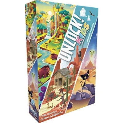 Imagen de Unlock! Kids Histoires Epoques Asmodee Juego de Mesa Versión Francesa