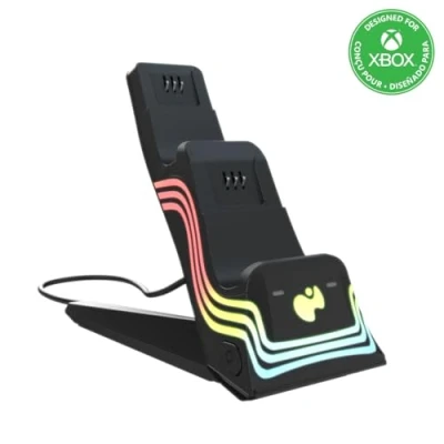 Imagen de PDP Xbox Afterglow Wave Dual Charger Black