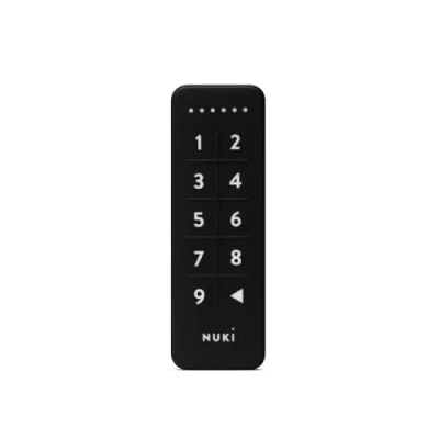 Imagen de Teclado de seguridad para puerta Nuky Keypad, Compatible con Smart Lock, Negro
