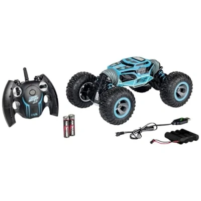 Imagen de Carson 500404230 1:10 My First Magic Machine 2.4G 100% RTR, Coche teledirigido, vehículo con radiocontrol, Incl. Pilas y Mando a Distancia, Color Azul (500404230)