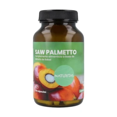 Imagen de Próstata Saw Palmetto (Extracto de Sabal) 100 Cápsulas Naturitas Essentials Salud masculina Complemento Alimenticio