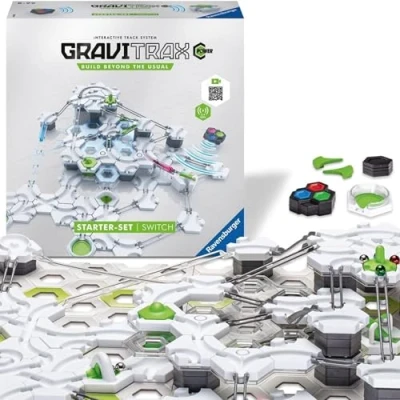 Imagen de Ravensburger GraviTrax Power Starter Set Switch, Juego Stem Innovador y Educativo, 8+ Años