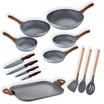 Imagen de Pack 6 sartenes + utensilios de cocina SAN IGNACIO Daimiel