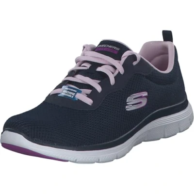 Imagen de Skechers Flex Appeal 4.0 Brilliant View, Zapatillas Mujer, Navy Lavender, 43 EU