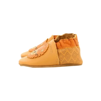 Imagen de Robeez Patucos para niños, Talla: 17/18, Camel Zapatos