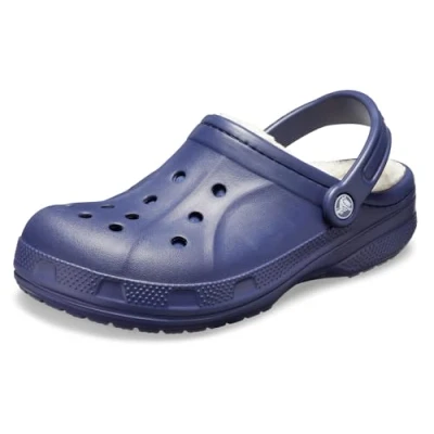 Imagen de Crocs Ralen Lined Clog Obstrucción para Unisex adulto, Nautical Navy/Oatmeal, 36/37 EU