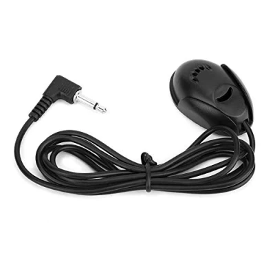 Imagen de Micrófono para Automóvil, Externo de 3.5 mm Audio Automóvil Estéreo GPS Bluetooth Radio DVD