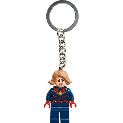 Imagen de LEGO Super Heroes Capitán Marvel Minifigura Llavero 854064