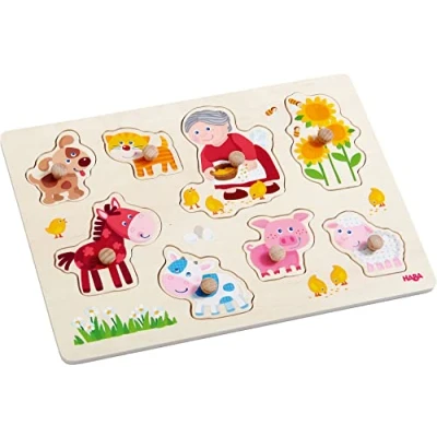 Imagen de HABA 303183 puzzle 8 pc(s) Rompecabezas (Boy/Girl, 1 yr(s), Wood, pc(s))