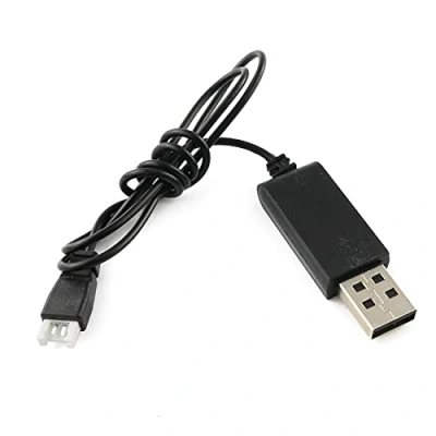 Imagen de YUNIQUE GREEN CLEAN POWER Cable de Carga USB para Syma X5C RC Quadcopter Fácil Usar Fabricado en Plástico y Metal Calidad, Negro,