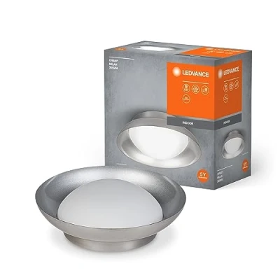 Imagen de LEDVANCE LED Spot PEAR Deckenanbau 260mm, weiß, 8,6W, 420lm, bietet gerichtetes Licht mit warmweißer Lichtfarbe, flexiblem GU10 Strahler, Lampe enthalten, IP20 Schutzklasse, 2700K