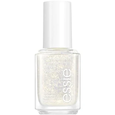 Imagen de Essie esmalte de uñas, tecnologías perlas, acabados reflectantes luz, fórmula vegana, capa superior uñas efectos especiales, estudio arte original, luz estrellas