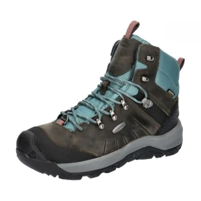 Imagen de KEEN Revel 4 Mid Polar, Botas de Nieve Mujer, Gris (Magnet/North Atlantic), 38 EU